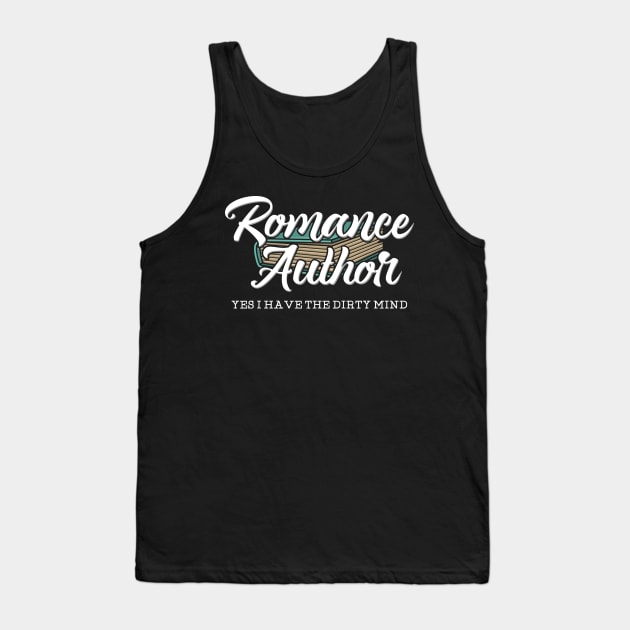 Romance author Tank Top by TheBestHumorApparel